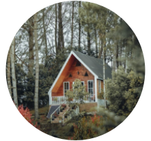 Cozy A-frame cabin in the forest at The Woodlands at Hocking Hills